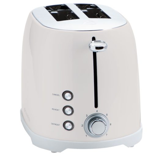 Brödrost 2 skivor 800W BR610 Creme White Series - Image 15