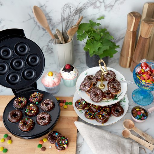 Donut Maker Ceramic 7 Munkar 700W DM400 Svart - Image 6