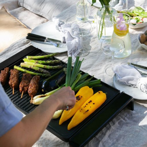 Elektrisk Bordsgrill XXL 47x32cm 2000W EG210 Svart - Image 3