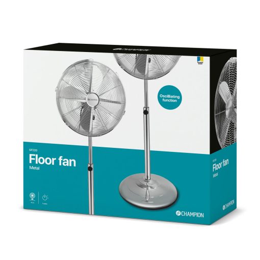 Golvfläkt 40cm GF220 Metall - Image 3