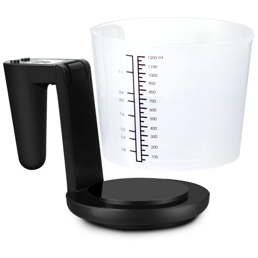 Köksvåg Måttbägare 3kg 1200ml KV310 Svart - Image 5