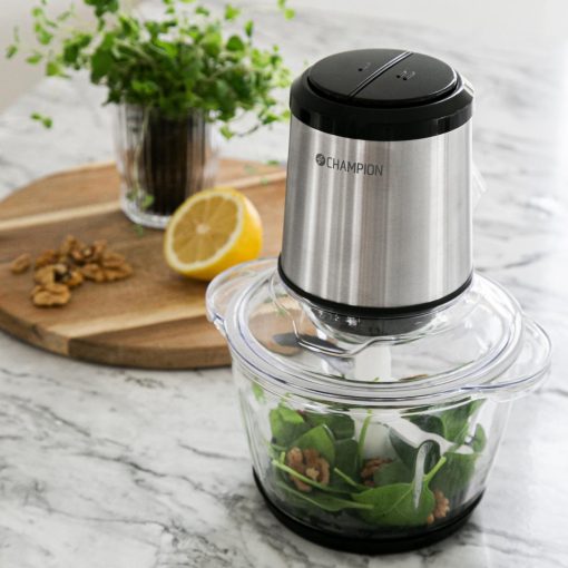 Mini Chopper 1,2L 400W Glasskål MC310 Rostfri - Image 5