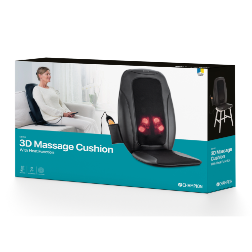 Massagedyna 3D Infraröd Värme 3-Zon MD210 Svart - Image 9