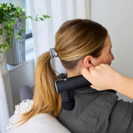 Massagepistol Compact Power 3300RPM 1800mAh MG400 Svart/Silver - Image 30