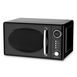 Mikrovågsugn Retro 20L 700W MW025 Svart