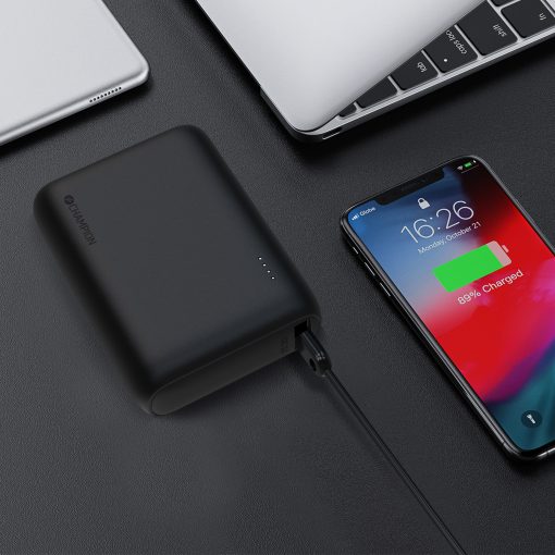 PowerBank 10.000 mAh 22.5W PD Svart - Image 4
