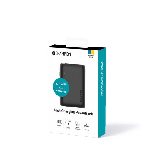 PowerBank 10.000 mAh 22.5W PD Svart - Image 17