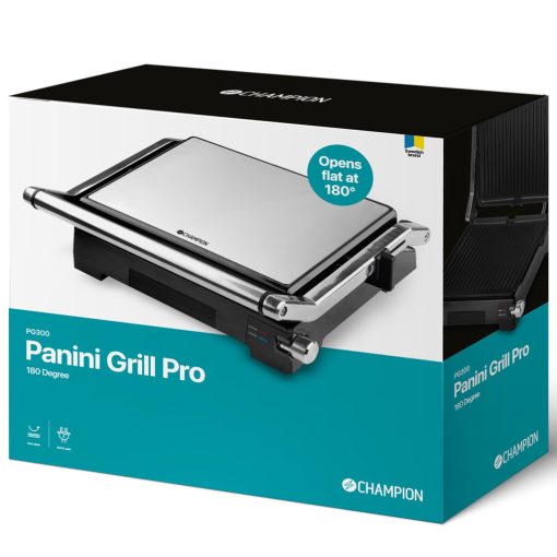 Paninigrill Pro 2in1 med Bordsgrill 2000W PG300 Rostfri - Image 13