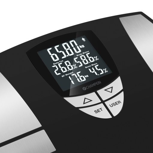 Personvåg Body Fat PV310 Svart/Silver - Image 4