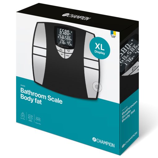 Personvåg Body Fat PV310 Svart/Silver - Image 3