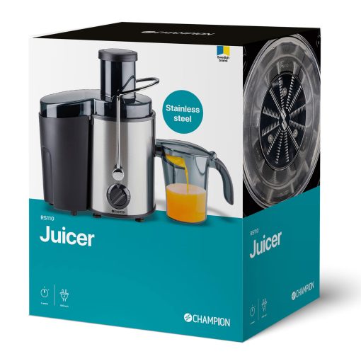 Råsaftcentrifug 0,6L 500W RS110 Svart - Image 8