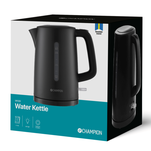Vattenkokare 1,7L VK120 Mattsvart - Image 9