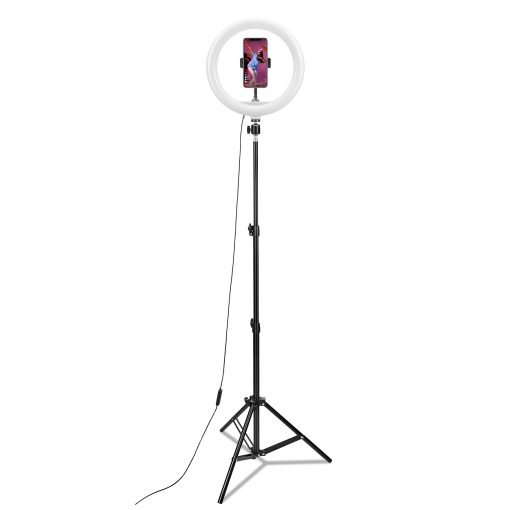 CLICKRINGUSB 12" Ringlampa med 1,6m Tripod - Image 3