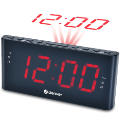 Klockradio Projektion Dubbla alarm CPR-710