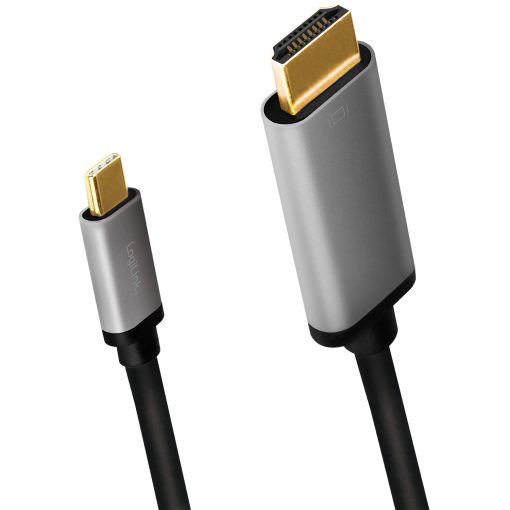 USB-C -> HDMI 4K/60Hz Aluminium 1,8m - Image 3