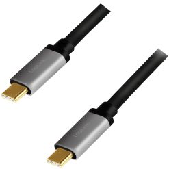 USB-C-kabel USB 3.2 Gen2 PD 3.0 100W 10Gbps 4K/60Hz Alu 1m