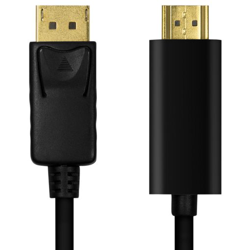 DisplayPort 1.2 -> HDMI 1.4 4K 2m Svart - Image 3