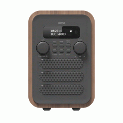 Radio DAB+/FM Bluetooth Trä/grå DAB-48GR Trä/Grafitgrå