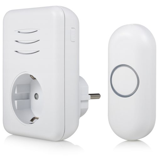 Trådlös dörrklocka Plug-in 230V