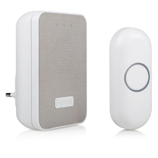 Trådlös dörrklocka med tygfront Plug-in 230V