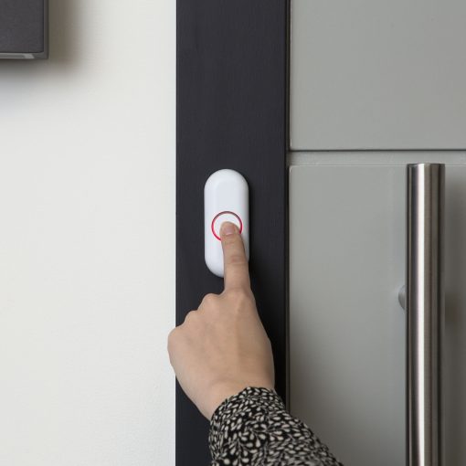 Trådlös dörrklocka med tygfront Plug-in 230V - Image 3
