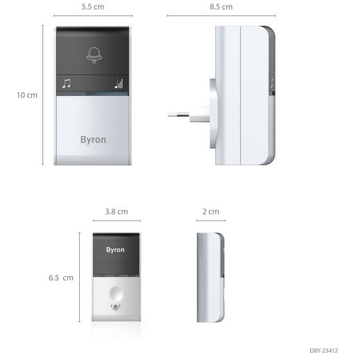 Trådlös dörrklocka Kinetic Ej batteri - Image 16