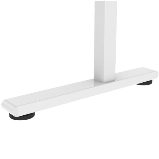 Höj-/sänkbart skrivbord Manuellt 140x60cm Vit - Image 10