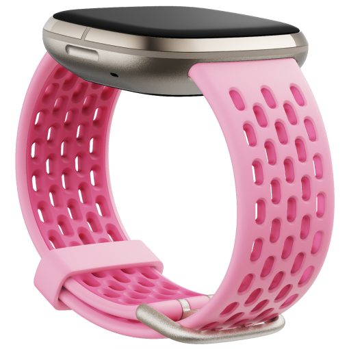 Versa 3/4,Sense/2 SportBand Blush/Dst Bloom S - Image 6