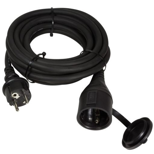 Förlängningskabel Jordad Utomhus Svart 5m - Image 11