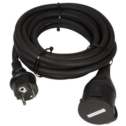 Förlängningskabel Jordad Utomhus Svart 5m - Image 5