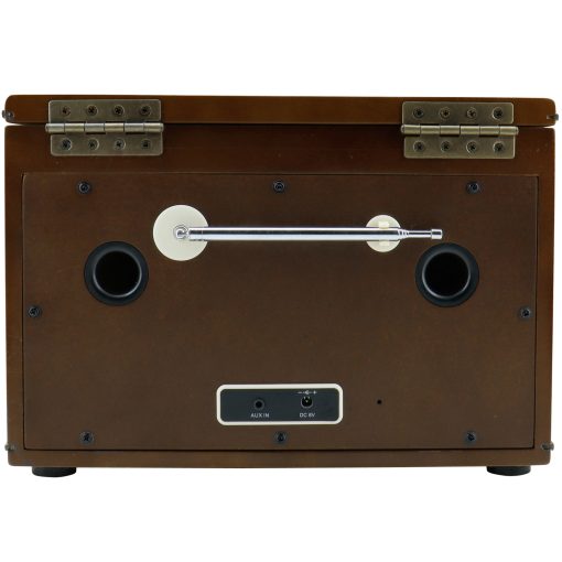 Musik-anläggning CD Radio Bluetooth Retro-design NR961 Trä - Image 23