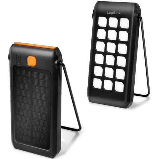 PowerBank 10.000 mAh 18W PD Solcell Svart - Image 17
