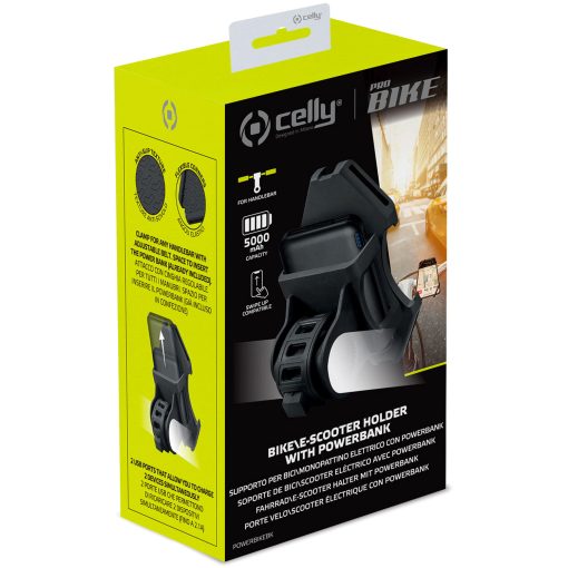 Cykel-/e-scooterhållare med inbyggd powerbank - Image 16