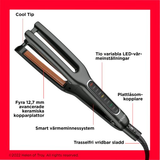 Double Straight Straightener RVST2204 - Image 4