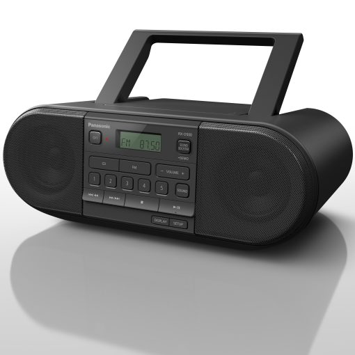 Kraftfull bärbar radio med CD - Image 3