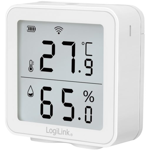 Smart Temp- & luftfuktighetssensor Wifi Tuya