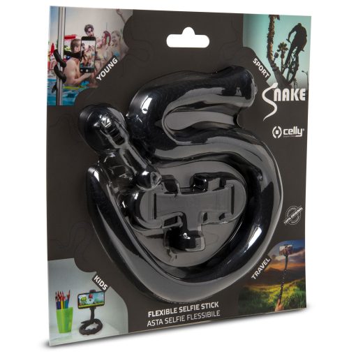 Snake Flexibel selfie-stick Svart - Image 4