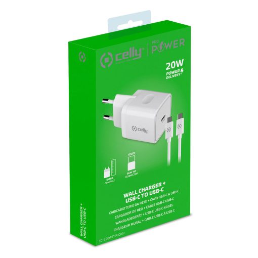 USB-laddare USB-C PD 20W + USB-C-kabel - Image 10