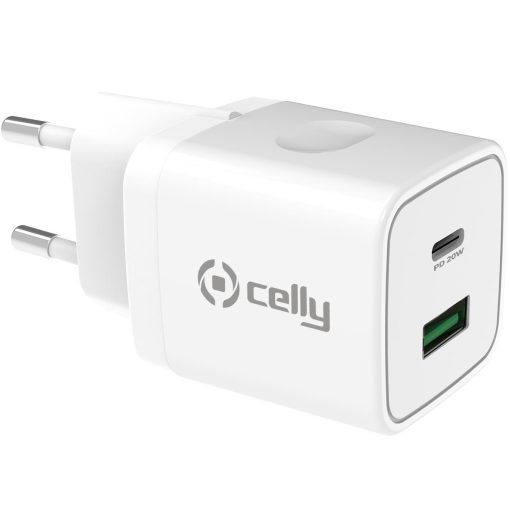 USB-laddare USB-C PD + USB-A 20W