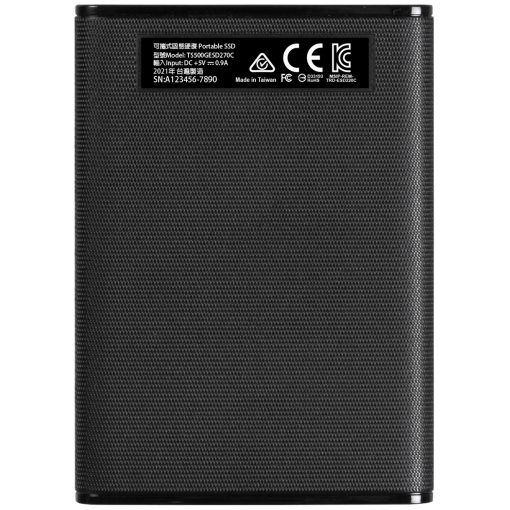 Portabel SSD ESD270C USB-C 500GB (R520/W460) Svart - Image 12