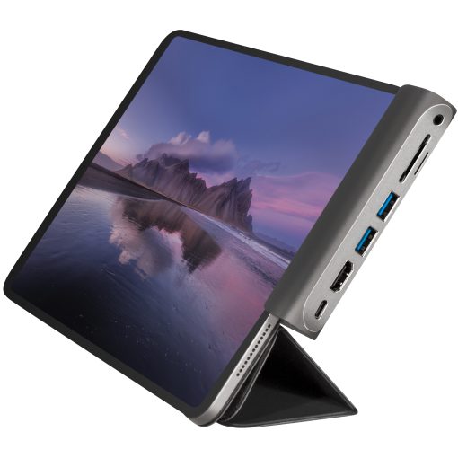 USB-dockningsstation iPad 7-port USB3.2 Alu - Image 10