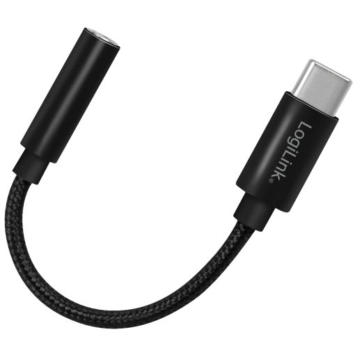 USB-C 3,5mm-ljudadapter m DAC 13cm nylonkabel - Image 13