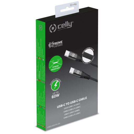 USB-C - USB-C Cable Nylon USB-PD 60W 1m - Image 9