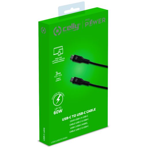 USB-PD USB-C - USB-C Cable 60W 3m - Image 3