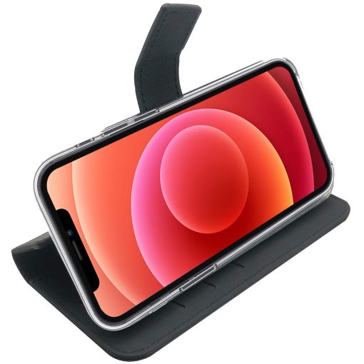 Wallet Case iPhone 12 / 12 Pro Svart - Image 18