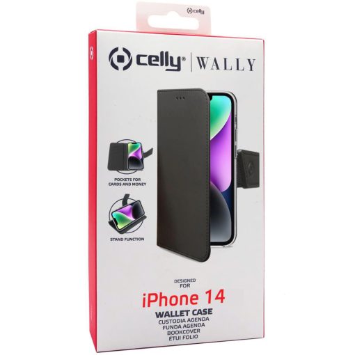 Wallet Case iPhone 14 Svart - Image 16