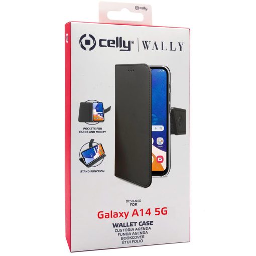 Wallet Case Galaxy A14 5G Svart - Image 9