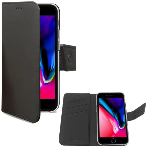 Wallet Case iPhone 7/8/SE 2020/SE 2022 Svart