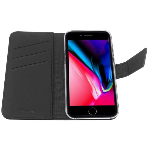 Wallet Case iPhone 7/8/SE 2020/SE 2022 Svart - Image 10