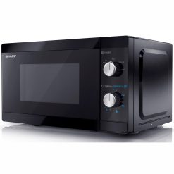 Mikrovågsugn 20l Mekanisk panel 800W Black